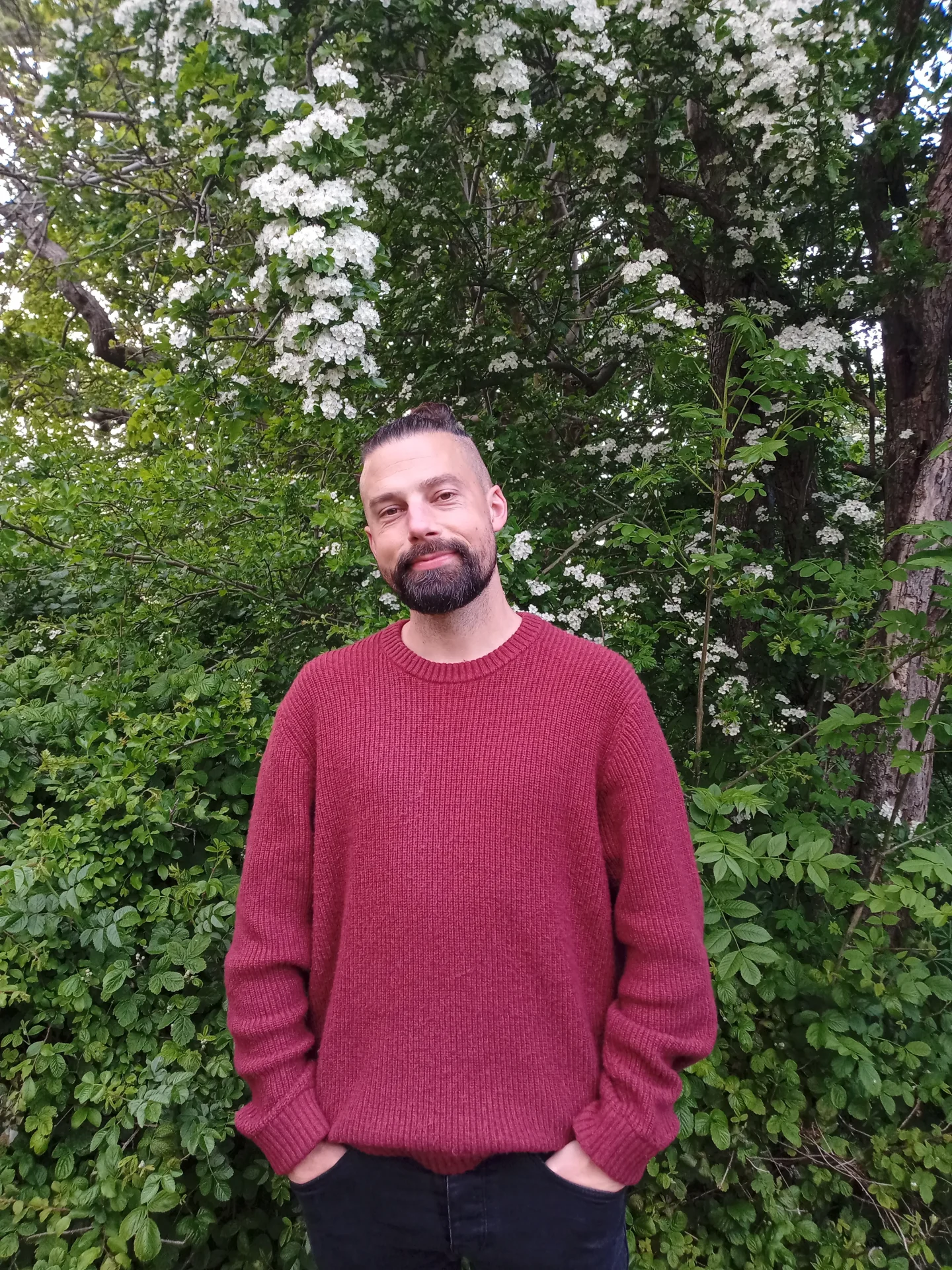 Portrait of Patrick Fountain, psychotherapeutic counsellor